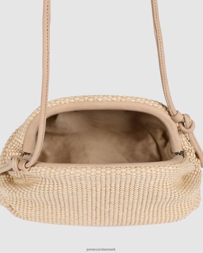 Jo Mercer mallory cross body taske naturligt vævet tilbehør H480V4154