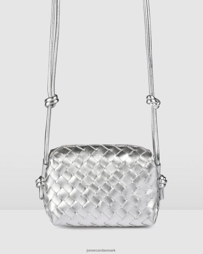 Jo Mercer murphy cross body taske sølv læder tilbehør H480V4397