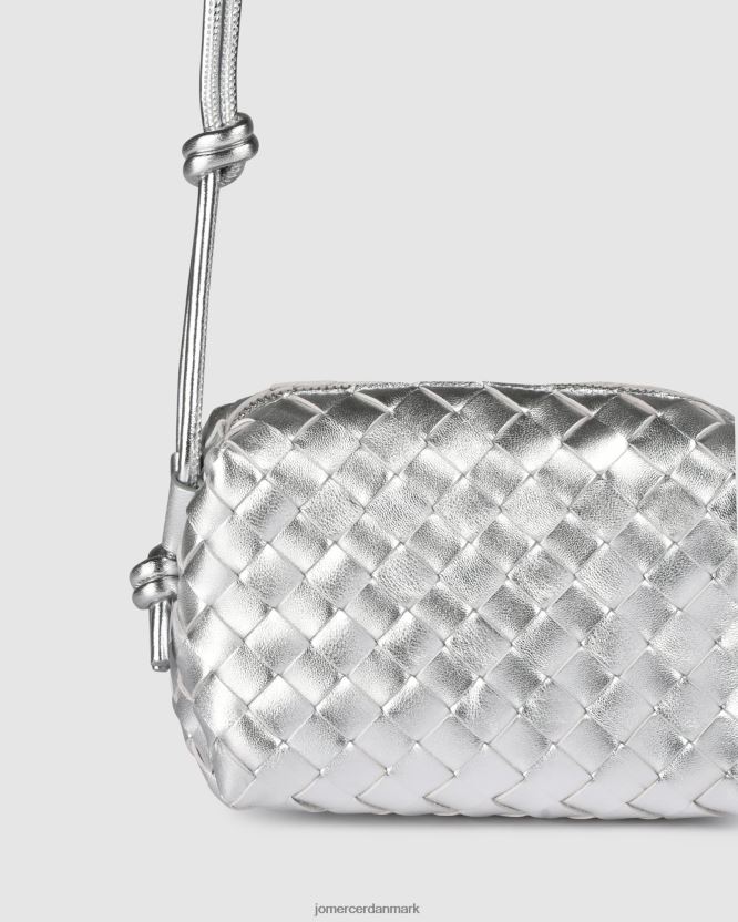 Jo Mercer murphy cross body taske sølv læder tilbehør H480V4397