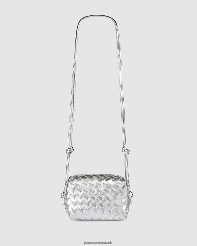 Jo Mercer murphy cross body taske sølv læder tilbehør H480V4397