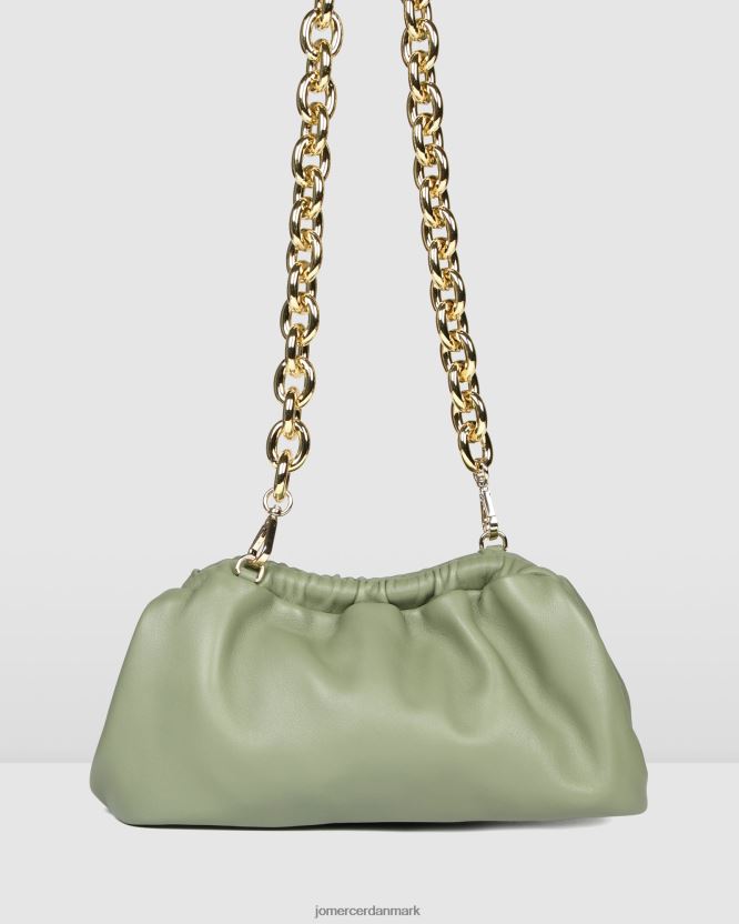 Jo Mercer tribeca cross body taske pistaciegrønt læder tilbehør H480V4407