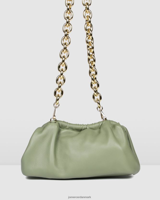 Jo Mercer tribeca cross body taske pistaciegrønt læder tilbehør H480V4407