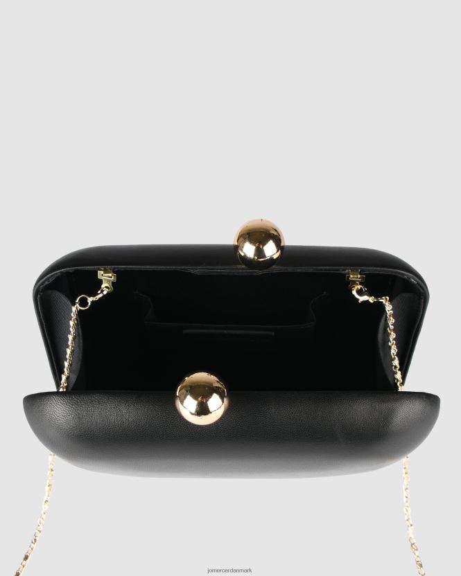 Jo Mercer zoella clutch sort læder tilbehør H480V4447
