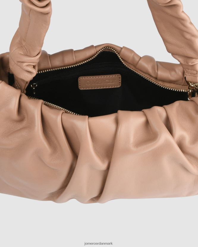Jo Mercer arcadia skuldertaske beige læder tilbehør H480V4430