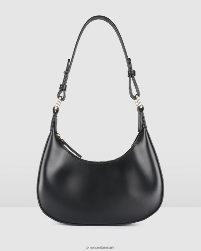Jo Mercer york skuldertaske sort læder tilbehør H480V4445